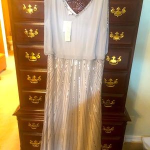 J Kara Silver/grey formal